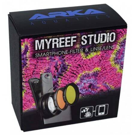 ARKA myReef -Studio - Smartphone kleurfilter & Makro-Lens