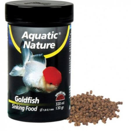 Aquatic Nature SINKING GOLD FISH FOOD 124 ML