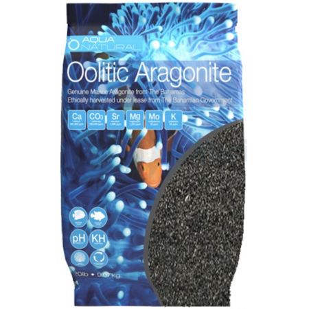 Calcean Oolitic Aragonite 9 kg - Onyx Black