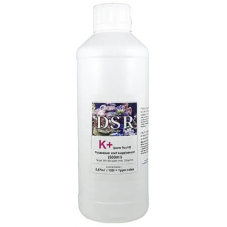 DSR K+, liquid potassium: Improves pink/purple color 250ml