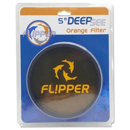 Flipper DeepSee Orange Filter Lens 5 inch (Max)
