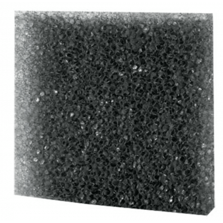 Hobby Zwart filter schuim grof 50x50x5cm.