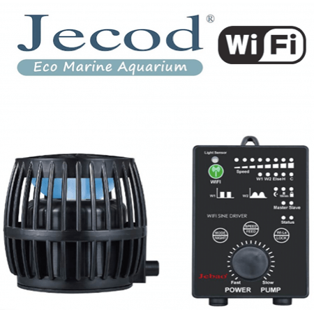 Jecod DW-16 + Wi-FI controller (Stromingspomp/wavemaker)