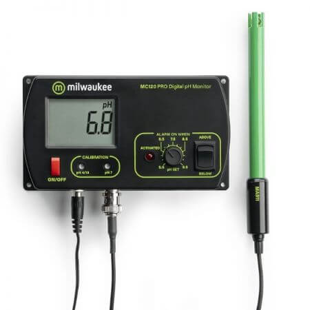 Milwaukee pH monitor incl. pH electrode (MC120 PRO)