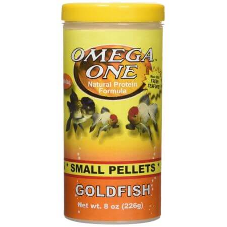 Omega One Small Goldfish Pellets 4.2oz (119Gr.)