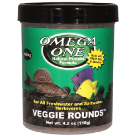 Omega One Veggie Rounds 2oz (57Gr.)