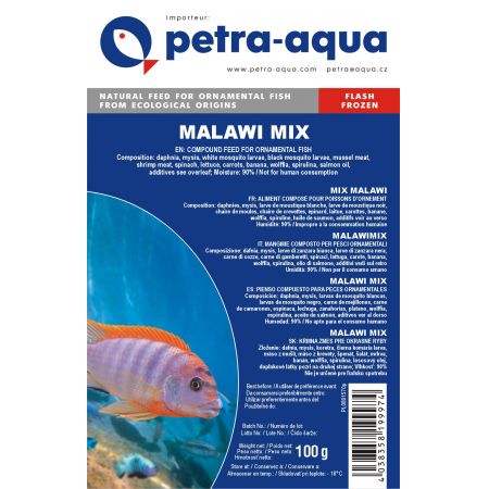 Petra Aqua Malawimix Diepvries 100Gr.