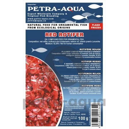 Petra Aqua Red Rotifer Diepvries 100Gr.