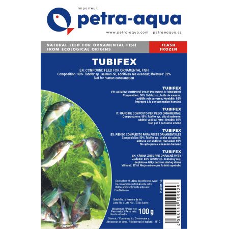 Petra Aqua Tubifex Diepvries 100Gr.