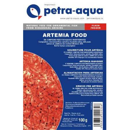 Petra Aqua Artemia voedsel Diepvries 100Gr.