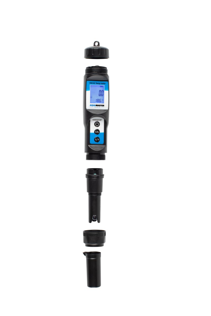 Aqua Master Tools EC Temp meter E50 Pro