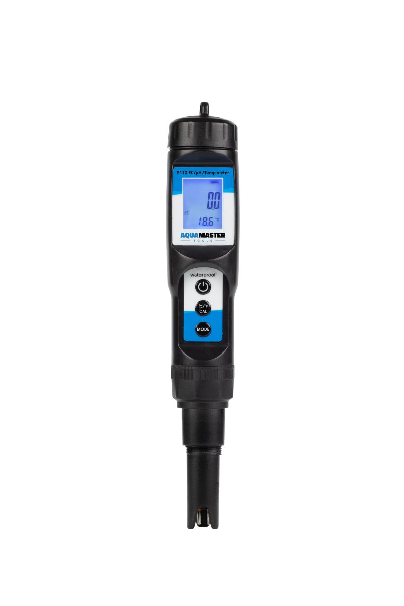 Aqua Master Tools pH, EC en temp meter P110 Pro