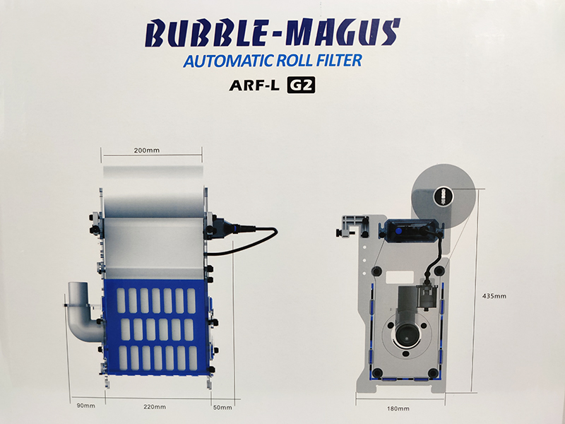 Bubble Magus Automatische Fleece Filter L (Gen2)