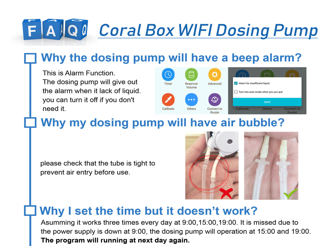 Coral Box wifi dosing pump 1 kanaal