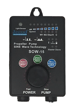 Jecod SOW3 + controller (Stromingspomp/wavemaker)