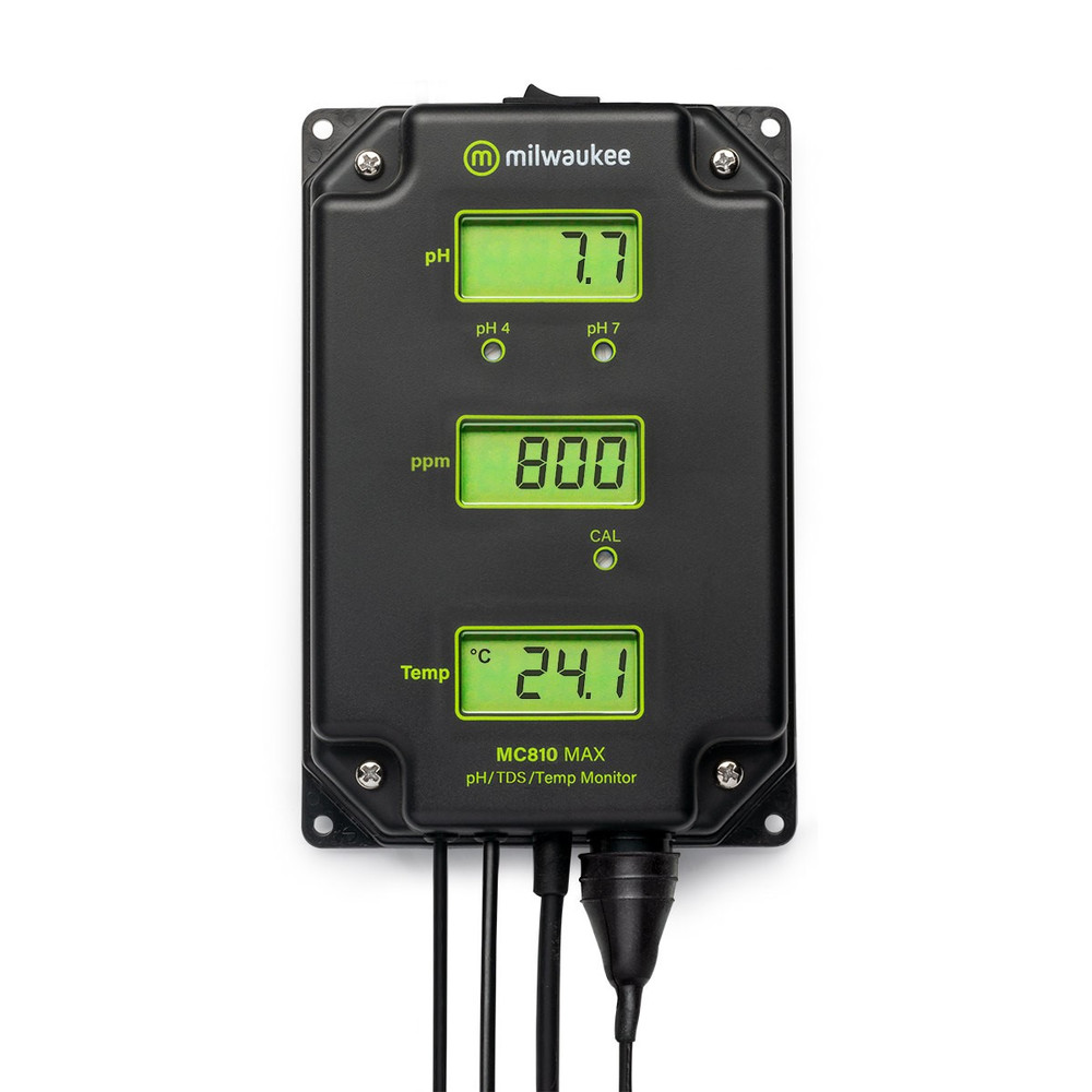 Milwaukee MC810 MAX pH/TDS/Temp Monitor