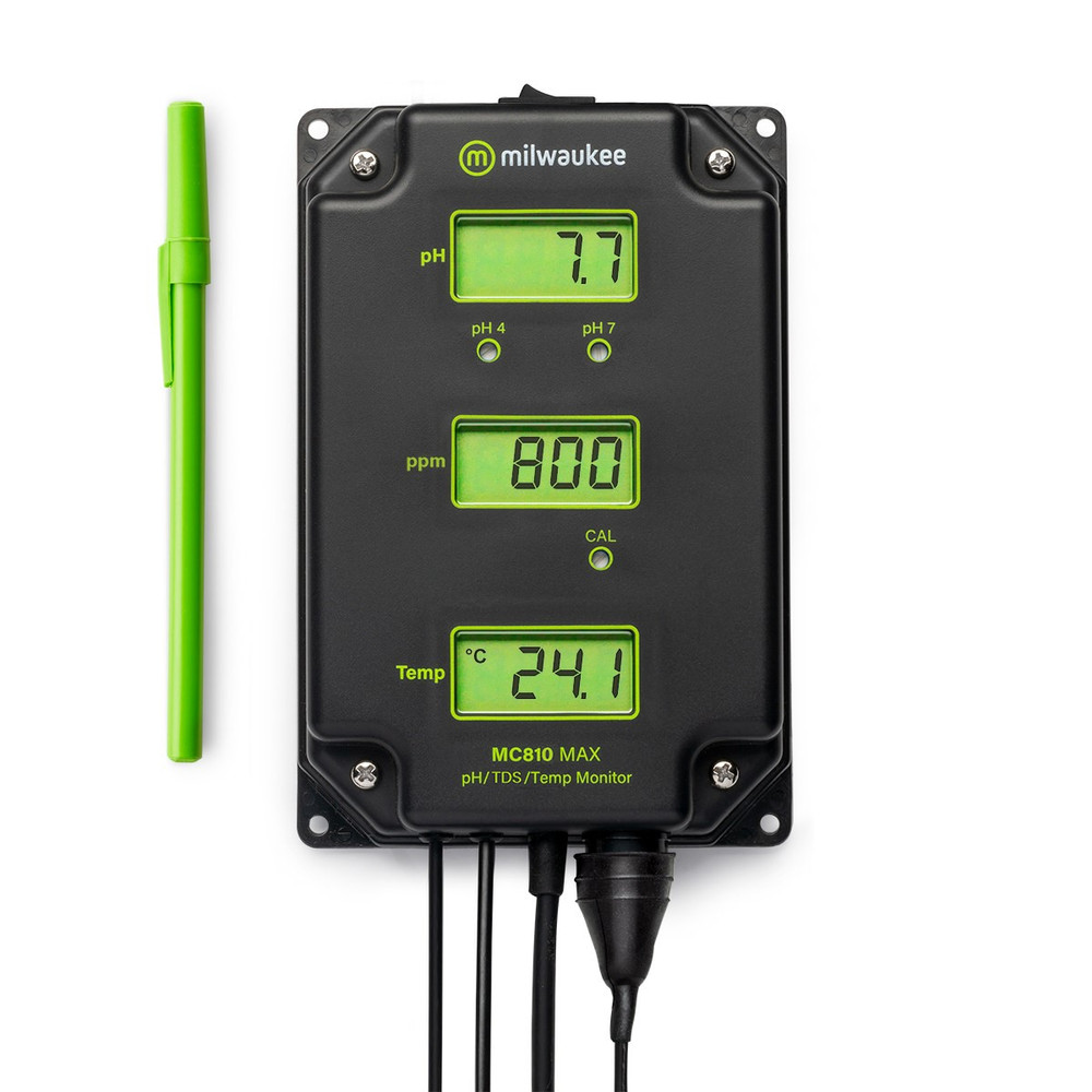 Milwaukee MC810 MAX pH/TDS/Temp Monitor