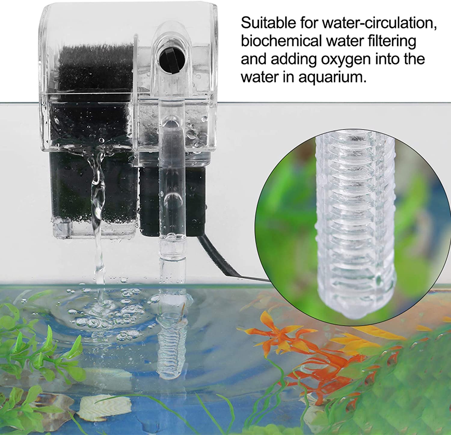 Mini Hang-On Aquarium Filter