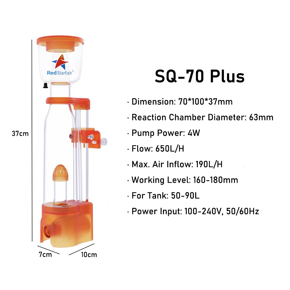 Red Starfish SQ-70-PLUS eiwitafschuimer (50-90 ltr)