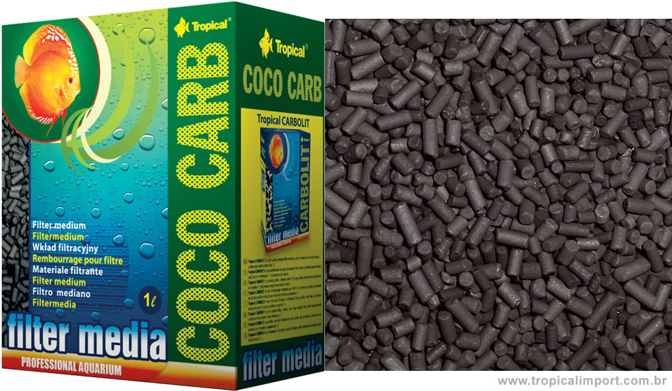 Tropical coco carb actief kokos filterkool