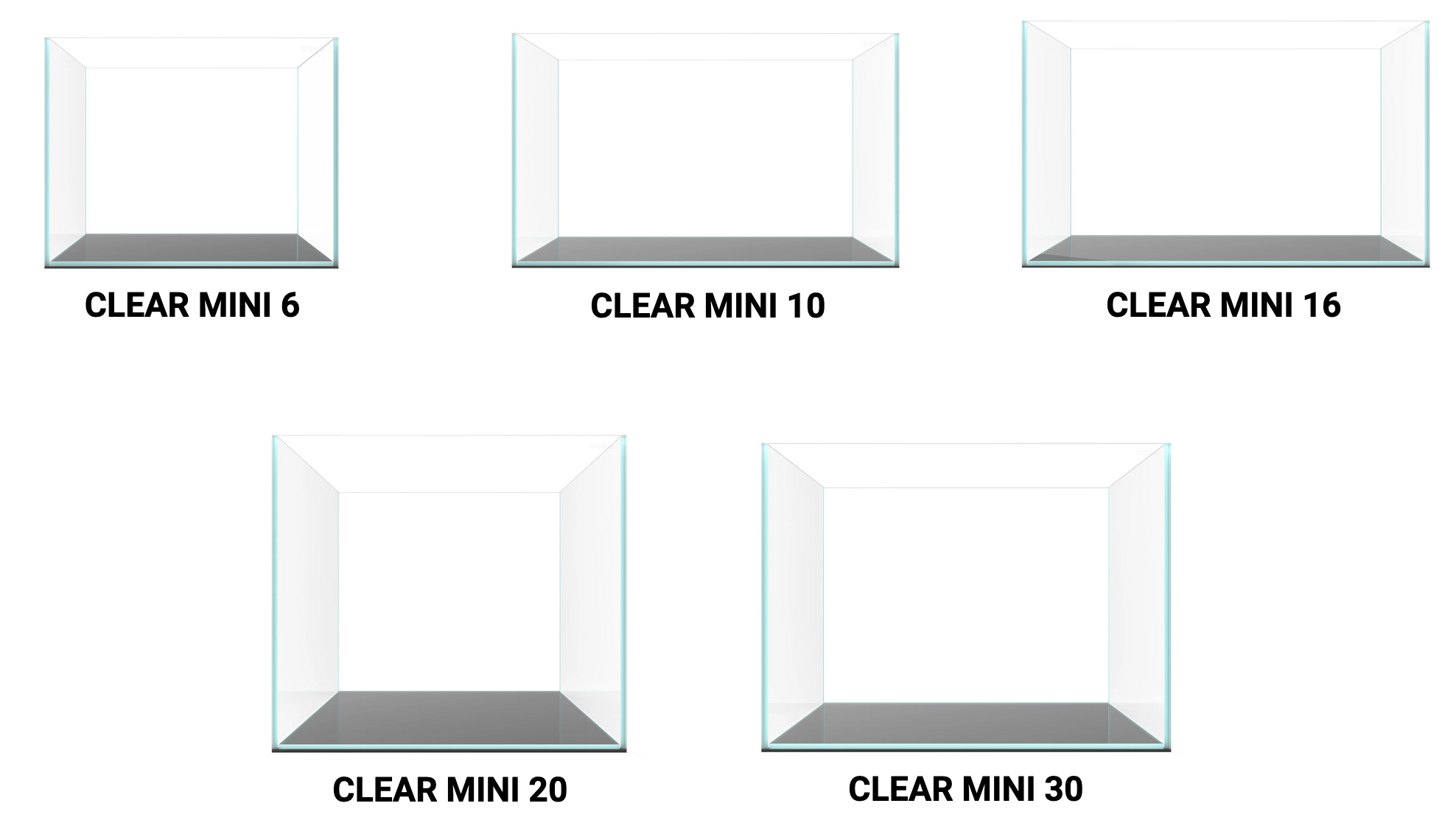 WaterBox CLEAR MINI series