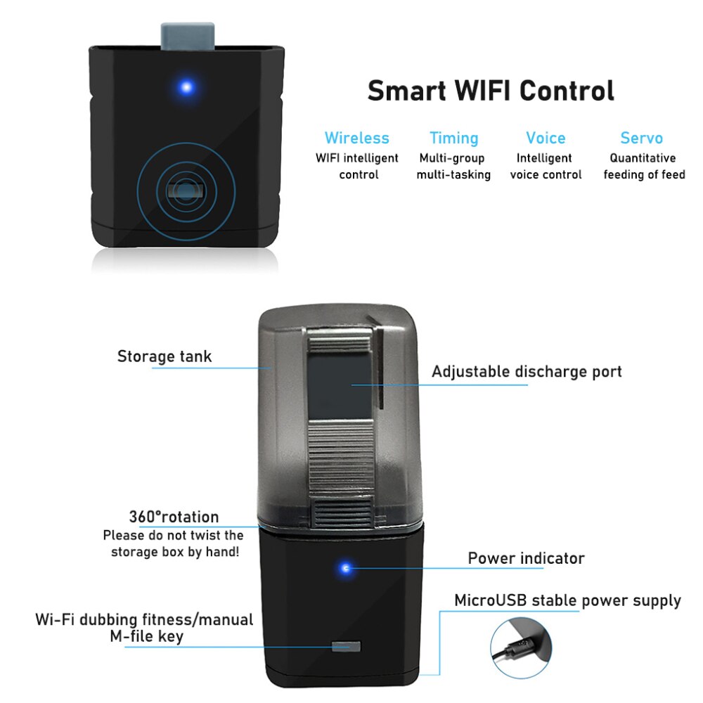 WiFi Smart voederautomaat