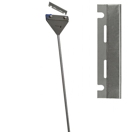 Ocean Store RVS algenschrapper en reservemesjes