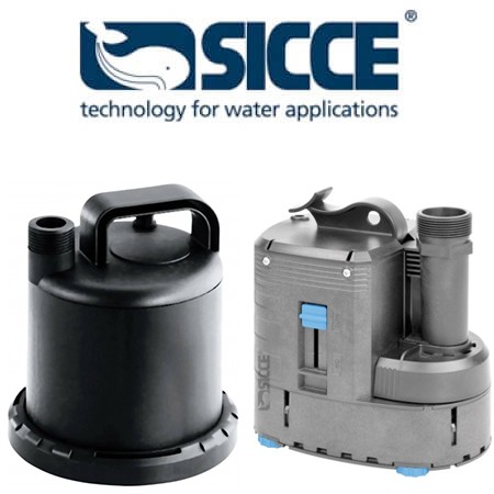 Sicce vlakzuigende dompelpompen