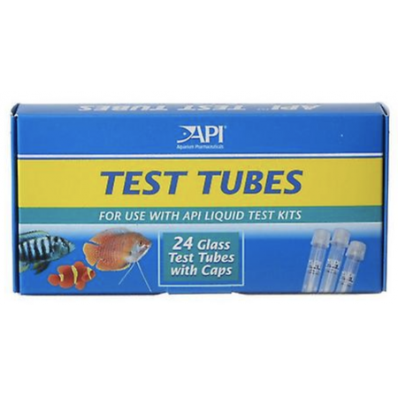 API Replacement Test Tubes w/caps (24CT)