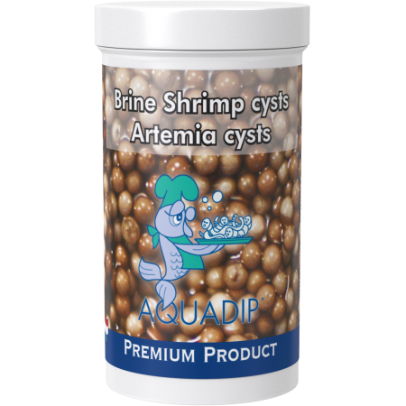 AQUADIP Artemia &quot;Brine shrimp&quot; cysts / eitjes 453 gram afbeelding