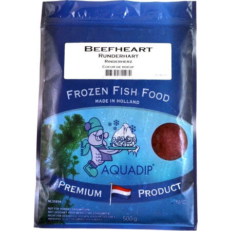 AQUADIP Beefheart - 500 gram plak - diepvries