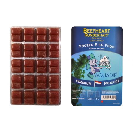 AQUADIP Beefheart – 100 gram blister - diepvries