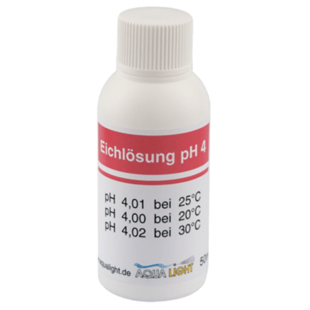 Aqua Light pH-kalibratie-oplossing PH 4 50 ml fles afbeelding