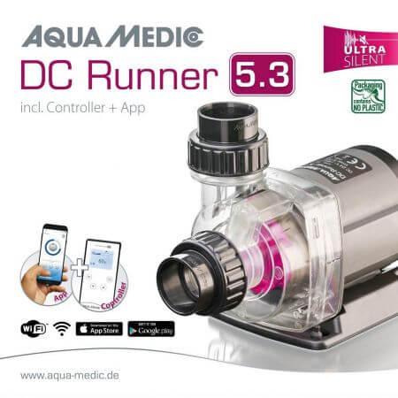 Aqua Medic DC Runner 5.3 WiFi opvoerpompen (Tweedekans)