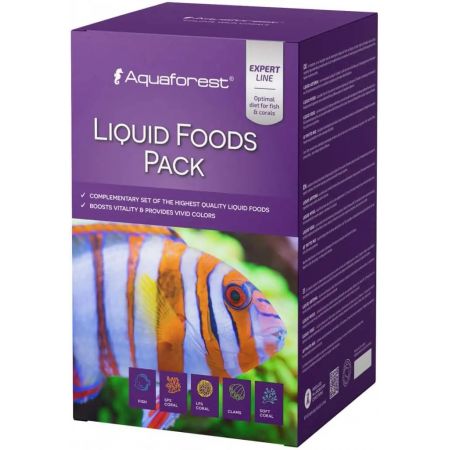 AquaForest Liquid Foods Pack 4x250 ml