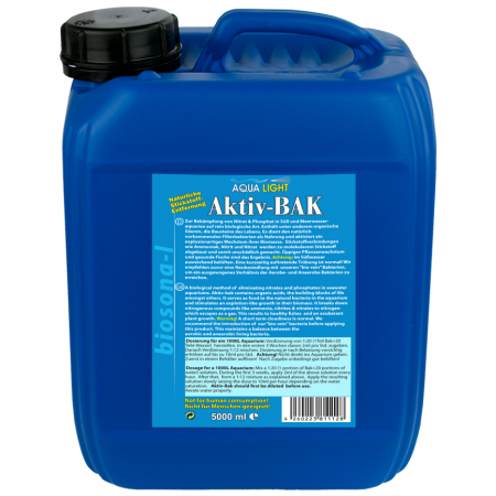 AquaLight Aktiv-BAK - voer voor filterbacteriën 5000ml
