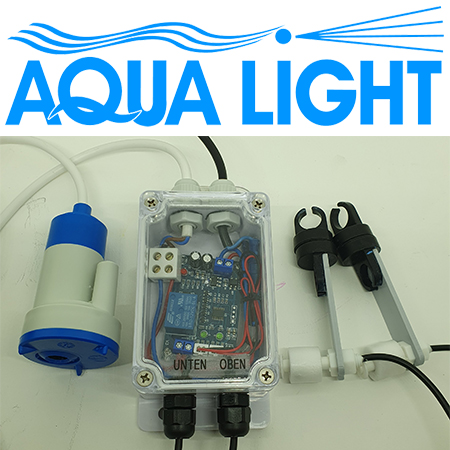 AquaLight RO water bijvullen met 2 sensoren en DC12V pomp