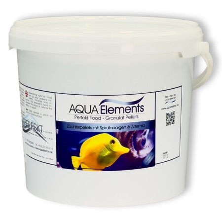 AquaPerfekt - Pelletvoer spirulina-algen & artemia (5000 ml / 2,5 Kg)