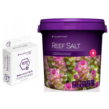 Aquaforest Reef Salt 22kg (emmer + gratis ICP)