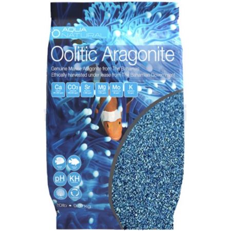 Calcean Oolitic Aragonite 9 kg - Blue afbeelding