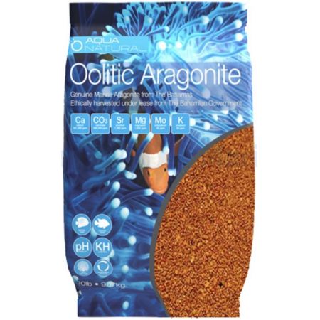 Calcean Oolitic Aragonite - Orange