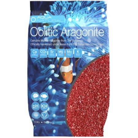 Calcean Oolitic Aragonite 9 kg - Red