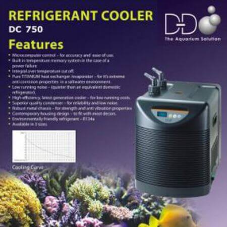 D&D Refrigerated aquarium koeler DC-750