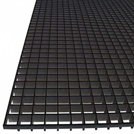 DJM Egg Crate 30x30 - Stekkenrooster (Zwart)