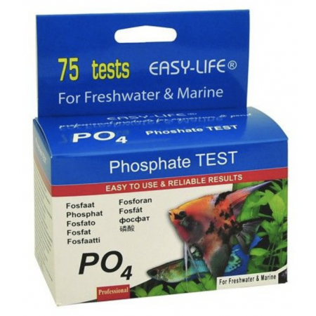 Easy Life Fosfaat druppel test zoet- en zeewater 75 stuks