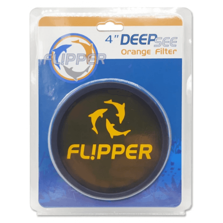 Flipper DeepSee Orange Filter Lens 4 inch (Standard)