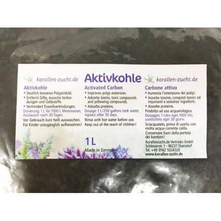 Korallen-Zucht Activated Carbon (1 liter) (Tweedekans)