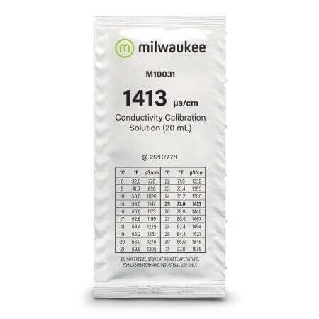 Milwaukee 1413 us / cm EC solution