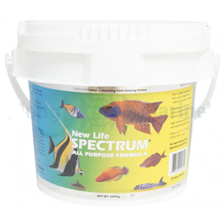 New Life Spectrum All Purpose 1mm Sinking Pellet - 2000g