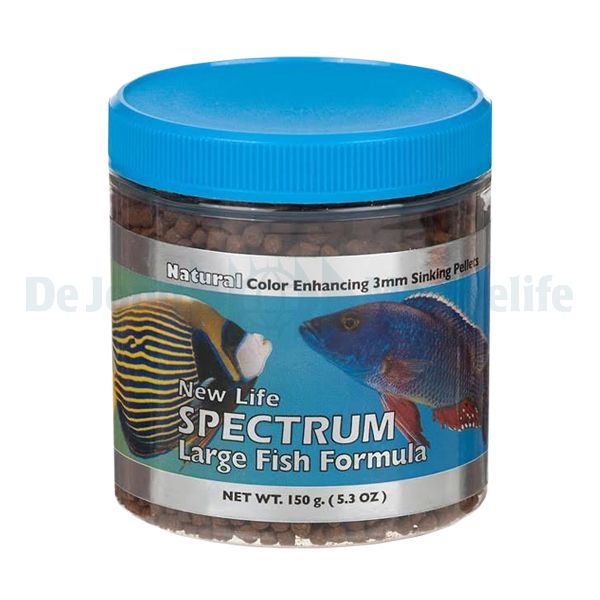 New Life Spectrum - Large Fish 3mm Sinking Salt/Fresh - 125g